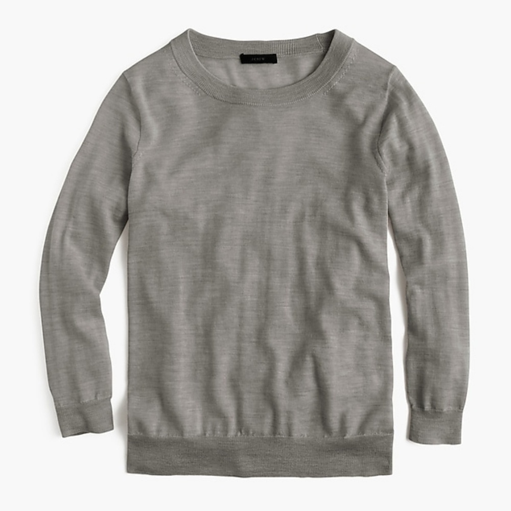 J.Crew Heather Grey Tippi Sweater sz XXS